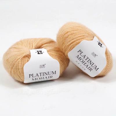 China China Manufacture Free Sample Import Anti-Static Mohair Acrylic Blended Crochet Yarn for sale