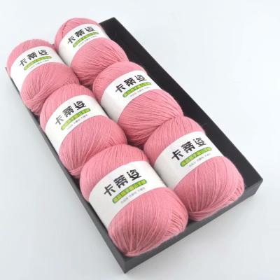 China Import Anti-Static Manufacturer Hand Knitting Rabbit Velvet Angora Cotton Crochet Mixed Yarn Free Sample for sale