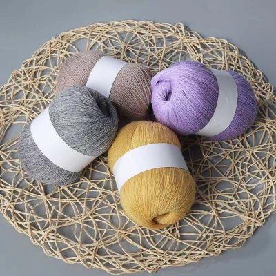 China Beautiful Anti-static 40% Angora Cotton Blended Yarn For Knitting Sweater Scarf Shawl And Other Textile Products Yarn for sale