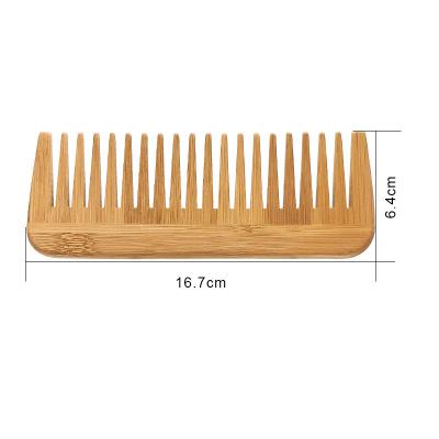 China Eco-friendly hot wholesale custom made wood lice hotel logo hotel sale bamboo wood hair comb +travel home for hotel for sale