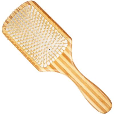 China Nondisposable Custom Logo Bamboo /Wooden Hair Extension Loop Brush With Bamboo Pin for sale