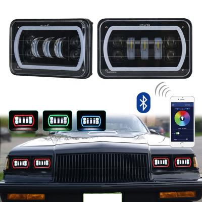 China Aluminum Alloy Housing OVOVS Offroad Square Led 4x6