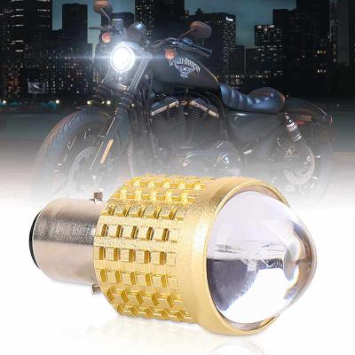 China Motorcycle headlight bulbs for harley OVOVS newest motorcycle led headlight CSP 35W led headlight bulbs with high low beam for Harley Honda Yamaha for sale