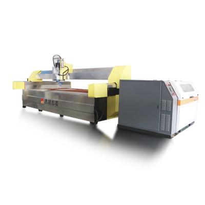 China Building material stores stone cnc 5 axis waterjet cutting machine for cutting marble tile slab cutting machine china supplier 45 for sale