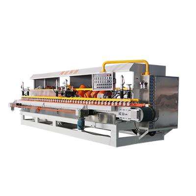 China Building Material Shops HY-14 Head Full Automatic Polishing Machine Ceramic Tile Polisher Price Stone Parquet Wax Grinding for sale