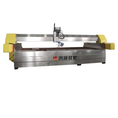 China Building material stores CNC model beautiful automatic glass mosaic bevel glass waterjet design machine cutting machine cut at will for sale