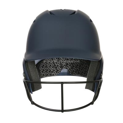 China Quality Impact ResistantSports Style Baseball Head Safe Baseball Helmet With Jaw Guard Softball Baseball Helmet for sale