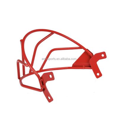 China ARM001 NOCASE Steel High Impact Resistance Softball Baseball Red Face Guard Facemask for sale