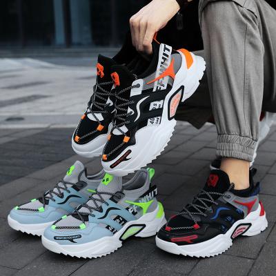 China Cushioning 2022 New Fashion Breathable Mesh Running Shoes Sports Shoes Custom for sale