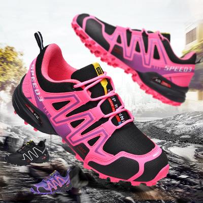 China Cushioning Outdoor Hiking Shoes Men Waterproof Hiking Boots Mountaineering Camping Shoes Trekking Hunting Shoes for sale