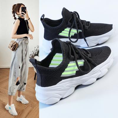 China Cushioning New Fashion Mesh Upper Breathable Casual Running Women Sport Shoes for sale