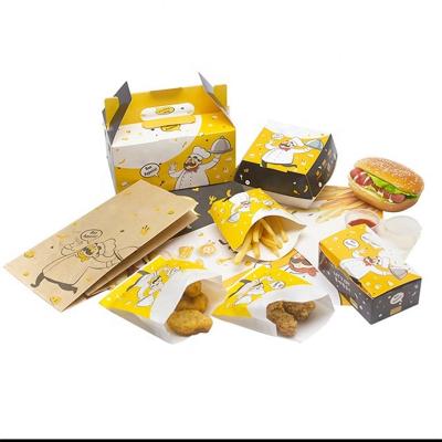 China Recyclable Food Togo Pack Kraft Paper Lunch Box for sale