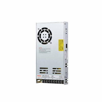 China Aluminum 350w AC To DC 24v LRS-350-24 Switching Power Supply For Motor for sale