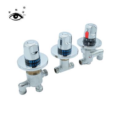 China Factory Outlet Modern Bathtub Valves 3 Handle Bathtub Faucet Thermostatic Mixing Valve Hydromassage Bathtub Accessories for sale