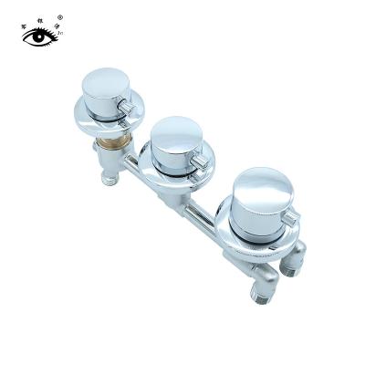 China Faucets Factory Outlet Thermostatic Triple Function Thermostatic Control With Check Valve Shower Panel Accessories for sale