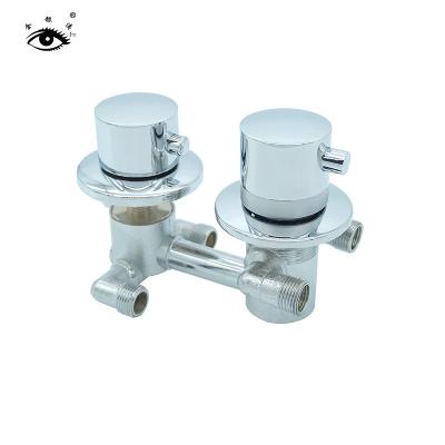 China Thermostatic Faucets Two Ways Thermostatic Control With Panel Shower Surface Cover Zinc Alloy / Brass 304 Check Valve Faucet for sale