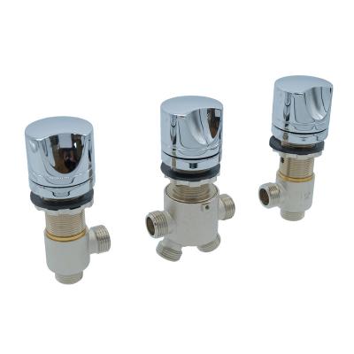 China Best 3 Modern Shower Diverter And Price Handles Bathtub Switch Valves Hot And Cold Control Bathtub Mixer Valves for sale