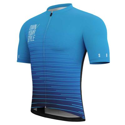 China Antibacterial Mens Cycling Tank Tops Short Sleeve Full Zipper 3 Pockets Mountain Bike Back Tank Top Reflective Quick Dry for sale