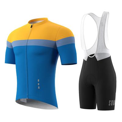 China Breathable Souke Sports Cycling Wear Clothes Light Up Pro Comfortable Cycling Sets Men for sale