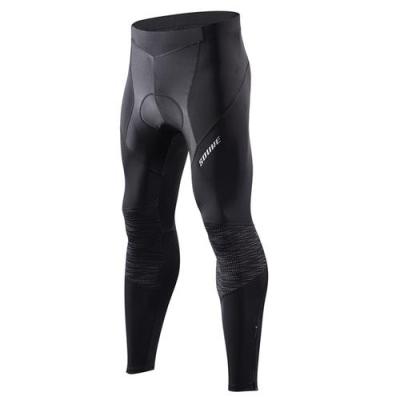 China Breathable Mens Long 4D Padded Tights Cycling Breathable Stretch For Winter Cycling for sale