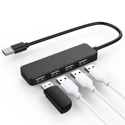 China Hot Selling Data Transfer 4 In 1 Multifunction Multiport USB Hub Converter 4 Ports USB 2.0 Hub For Laptop Computer for sale