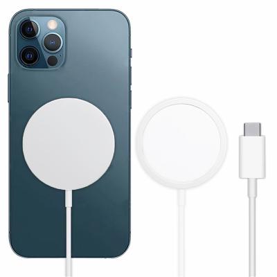 China Mobile Phone Dropshipping High Quality Support Portable Magnetic Safe Fast Magnetic Wireless Charger For Phone for sale