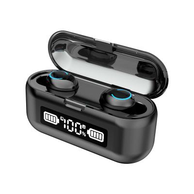 China 2021 Perfect Sound Touch Control Waterproof Stereo Earphone F9-43 TWS Wireless Earphone BT Earbuds 5.1 LED IPX7 for sale