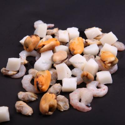 China NATURE Seafood Jelly Prep with Clam Meat IQF Cut of Squid for sale