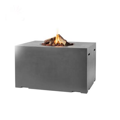 China Manufacturer Wholesale Concrete Fire Pit Stones Set Wood Burning Patio Fire Pit Square 30x30x36 In for sale