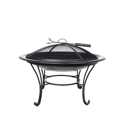 China Professional Manufacture Antique 30 Inch Roundoutdoor Fire Pit Bbq Brazier Fire Pit For Dia.76*H55cm for sale