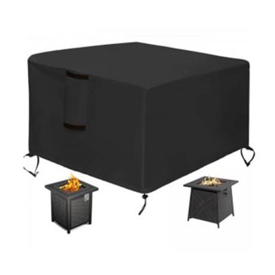 China 210D Polyester / Oxford Durable And Water Resistant Fabric High Quality Fire Pit Cover Outdoor Brazier Cover for sale