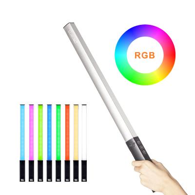 China PORTABLE 2ft 55cm IR Control 30 Levels 36 Colors Led Photography LUXCEO Q508A Light Handheld 1000lm Video Light Wand For Youtube TikTok for sale