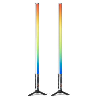 China LUXCEO Mood1 85cm Portable Photographic Lighting RGB LED Tube Handheld Music Rhythm Magic Wand Stick Visual Light for Movie for sale