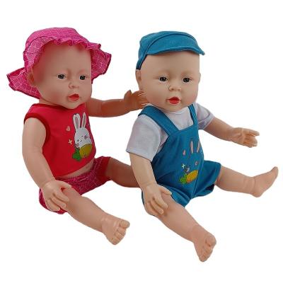 China Cartoon Toy 50cm regenerated baby doll silicone cute soft baby doll for girls fashion newborn baby wholesale simulation doll for sale