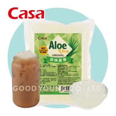 China Natural HALAL MEAT Vietnam Viet Nam Aloe Vera Pulp Jelly Carve Cube With Bubble Tea Ingredients For Layering Drinks for sale