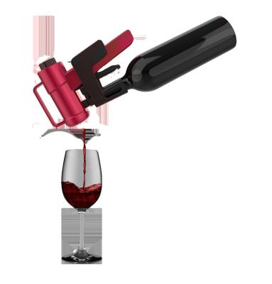 China Sustainable Wine Saver Opener Aerator 3-in-1 Powered By 4xAAA Batteries Electric Vacuum Wine Opener for sale