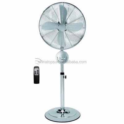 China Retro Hotel 16 Inch 40cm Stand Fan With Remote Control for sale