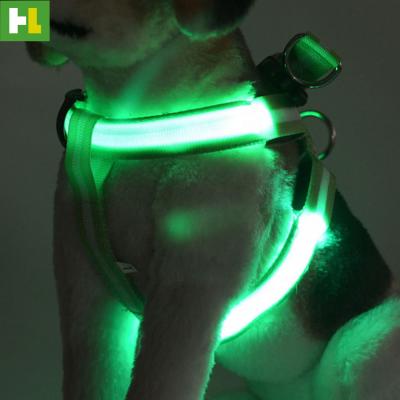 China Hot Selling Flashing Cheap LED Flashing Dog To Arm Our Door Pet Accessories for sale