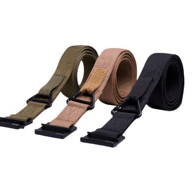 China Hot Selling Army Military Tactical Outdoor Belt High Tenacity Belts Military Accessories for sale