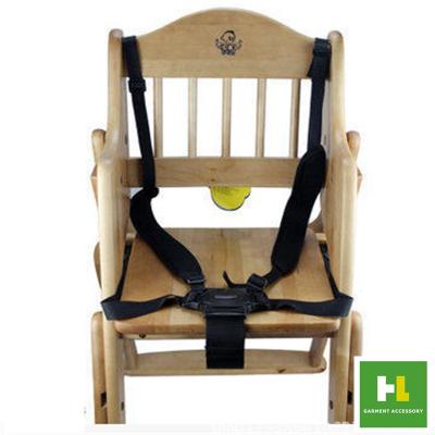 China 360-degree Hook Rotating 5 Point Portable Safety Harness Chair Baby Dining Lunch Chair Seat Safety Belt for sale