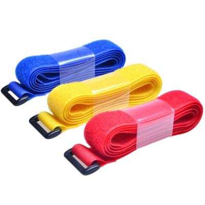 China Simple and Convenient Logo Webbing Adjustable Luggage Belt Suitcase Belt Nylon Strap with Plastic Buckle for sale