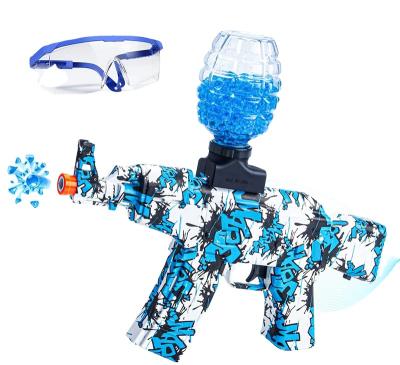 China Electronic Toy New Design Splat Ball Gun Water Gel Bead Firearm Splat Accessories Out Of Door Shooting AK 47 Toys for sale