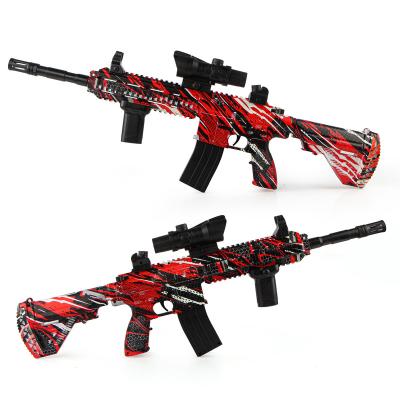 China Toy Scorpion Akm Super Soaker Electronic Toy Water Guns Splatrball Gun M416 out of door activity backyard games for sale