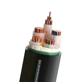 China Construction Low Voltage Copper Conductor 0.6/1KV PE insulated PVC sheathed Unarmoured Power electrical Cable for sale