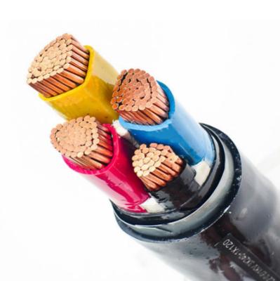 China Waterproof 2.5mm2 2 3 4 Core Armored PVC Copper (Cu) Underground Electrical Cable for sale