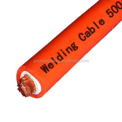 China Harsh Environment With High Conditions 35mm2 50mm2 70mm2 Rubber Cable Welding Machine Flexible Copper Welding Double Insulated Cable Or PVC Sheath for sale