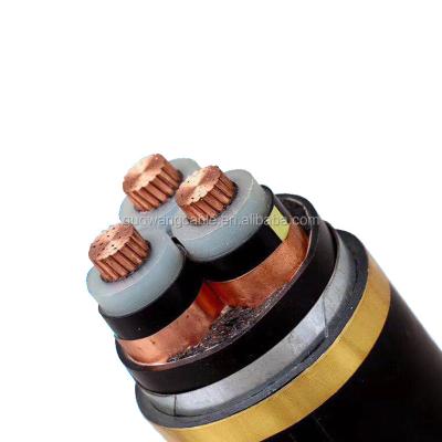 China Construction 150mm Copper Cable Price Pakistan AL/XLPE/PVC Copper Tape Shielded China Underground Professional Power Cable Manufacturer for sale