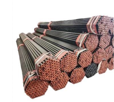 China Fluid Pipe China round  seamless steel pipe with straight seam for geological pipe for sale