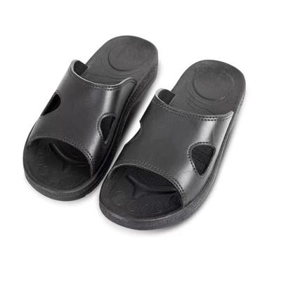 China Cleanroom SPU Unisex Manufacturer Esd Anti-Static Slipper Work Anti-Static Anti-Slip Material for sale