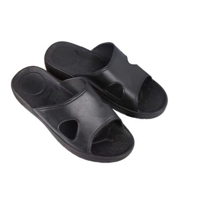 China Anti-Static Cheap Safety Slippers Esd Cleanroom Shoes Anti-Static With Comfortable PVC Foam Outsole (SPU) for sale